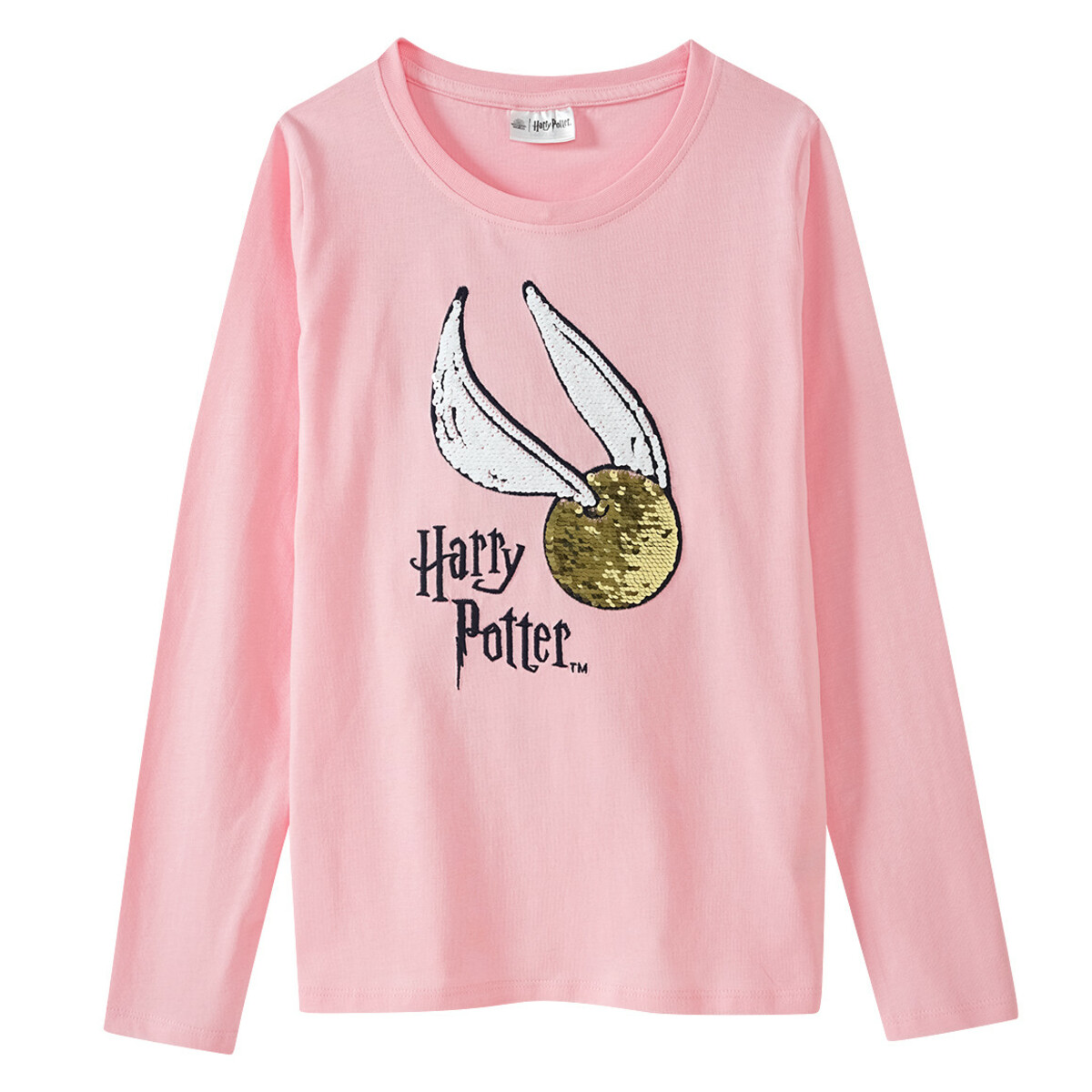 Bild 1 von Harry Potter Langarmshirt mit Wendepailletten ROSA