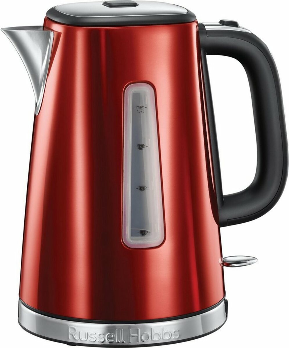 Bild 1 von RUSSELL HOBBS Wasserkocher 23211-70 Luna Solar Red WK, 1,7 l, 2400 W