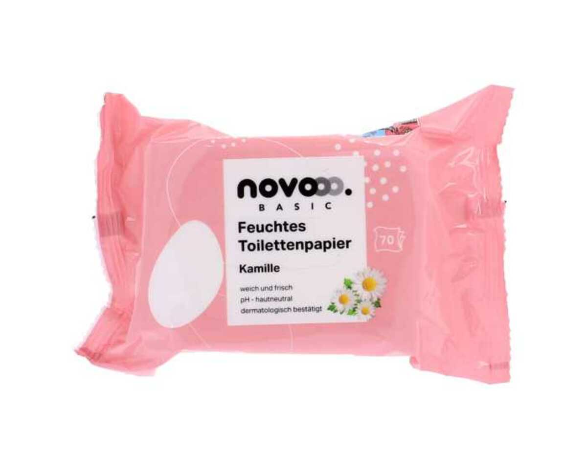 Bild 1 von Toilettenpapier novooo, 70er feucht Kamille