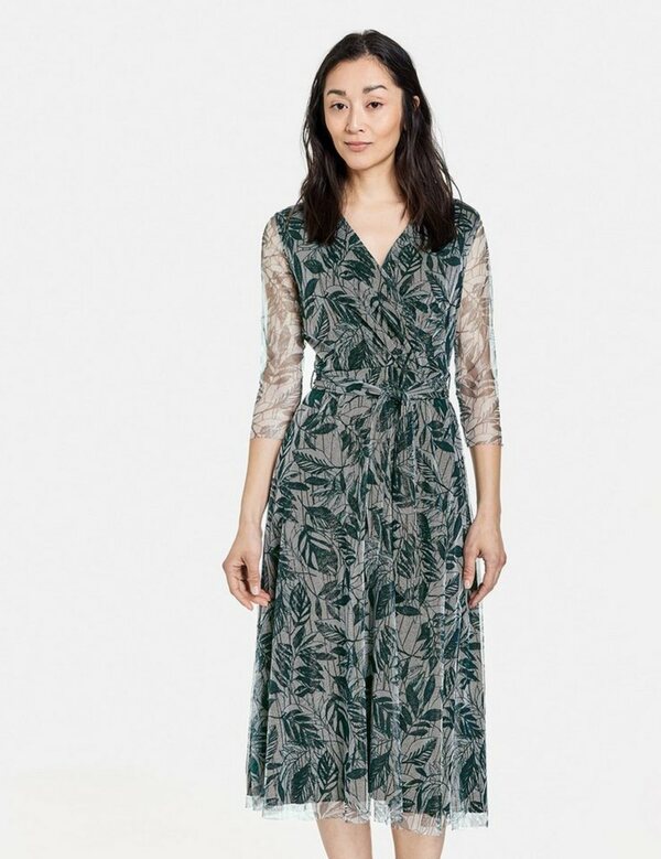 Bild 1 von GERRY WEBER Midikleid »Kleid mit Wickeleffekt«