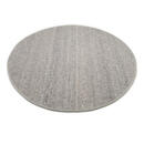 Bild 1 von Linea Natura Handwebteppich, Grau, Textil, meliert, rund, 150 cm, für Fußbodenheizung geeignet, Teppiche & Böden, Teppiche, Naturteppiche