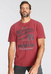 Man's World T-Shirt mit Print in Vintage Optik