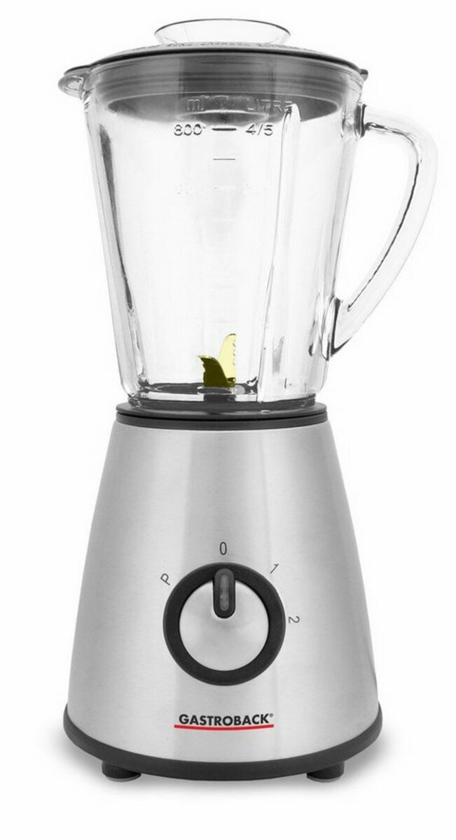 Bild 1 von Gastroback Standmixer Design Mixer Mini 40897, 500 W, 2 Geschwindigkeiten, Edelstahl