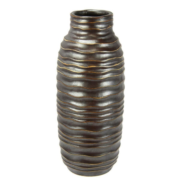 Bild 1 von Vase, Braun, Keramik, 29 cm, Dekoration, Vasen, Keramikvasen