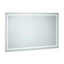 Bild 1 von Leonardo Living Badezimmerspiegel Leonardo 120, Silber, Glas, rechteckig, F, 120x70x2.5 cm, senkrecht und waagrecht montierbar, in verschiedenen Größen erhältlich, Badezimmer, Badezimmerspiegel, B