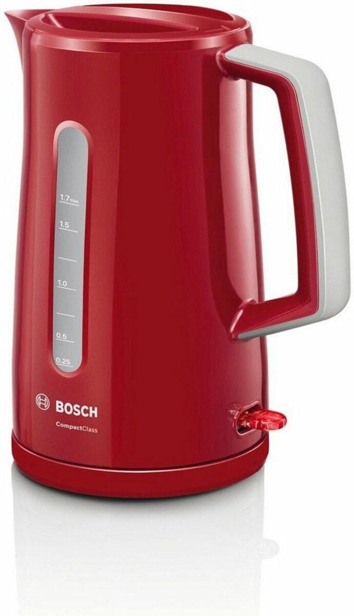 Bild 1 von BOSCH Wasserkocher CompactClass TWK3A014 ROT, 1,7 l, 2400 W