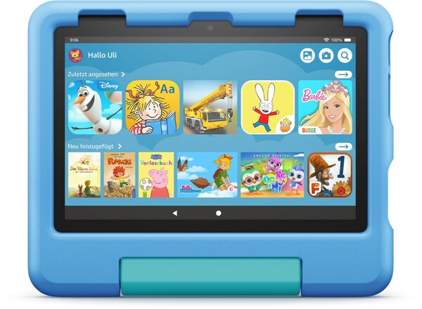 Bild 1 von Fire HD 8 Kids Edition (2022)(32GB) Tablet schwarz/blau