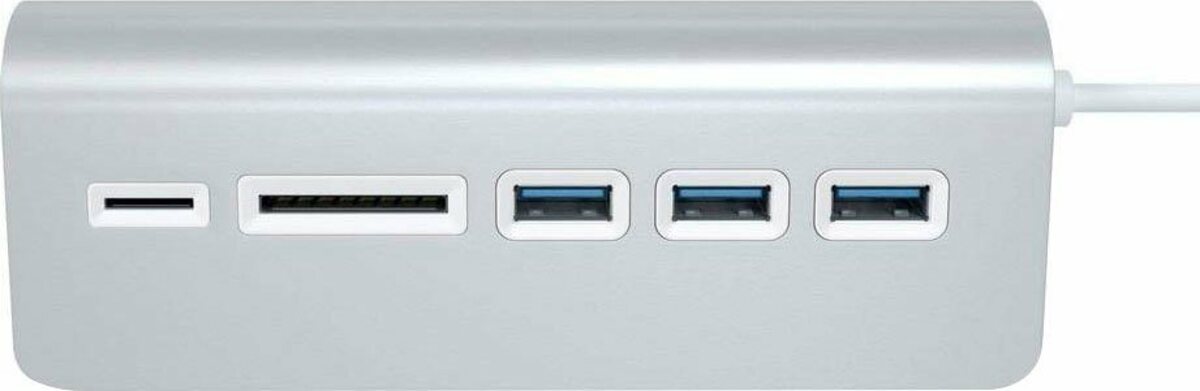 Bild 1 von Satechi Aluminum USB 3.0 Hub & Card Reader Smartphone-Adapter