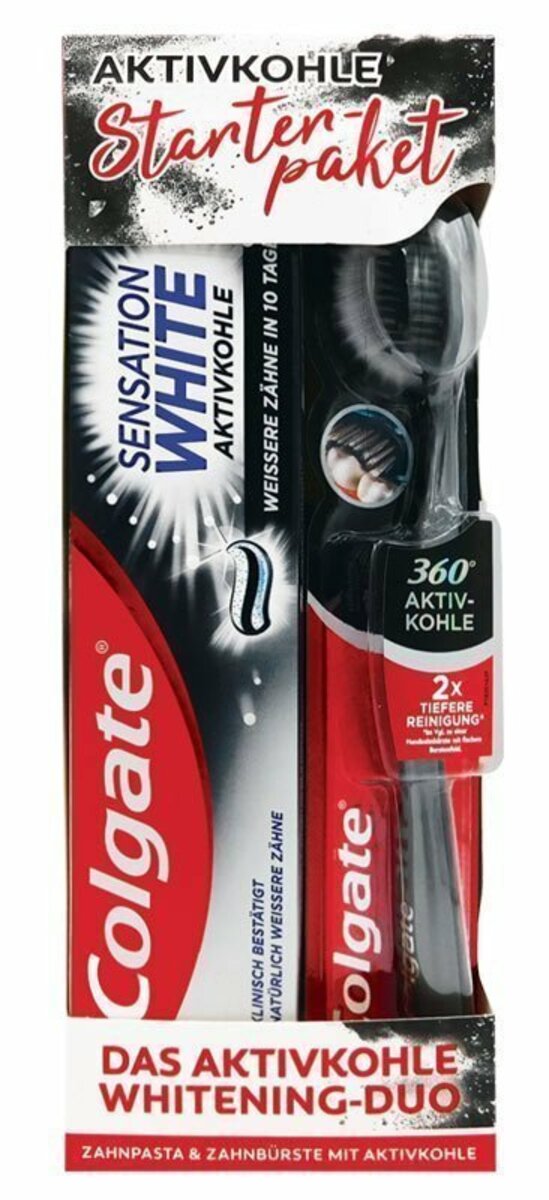 Bild 1 von Colgate Aktivkohle Whitening Duo Starterpaket