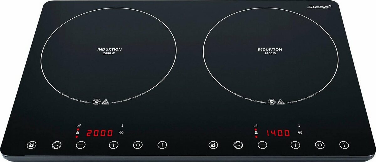 Bild 1 von Steba Doppel-Induktionskochplatte IK 650 Slim