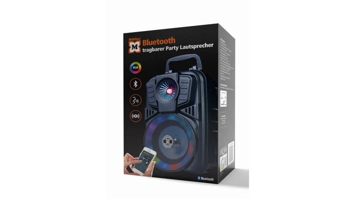 Bild 1 von Bluetooth portable party speaker