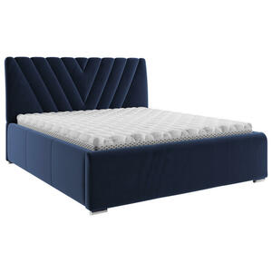 Boxxx Polsterbett, Blau, Holz, Metall, Buche, 180x200 cm, Bettkasten, gepolstertes Kopfteil, Stoffauswahl, in verschiedenen Größen erhältlich,alternative erhältlich, Schlafzimmer, Betten, Polster