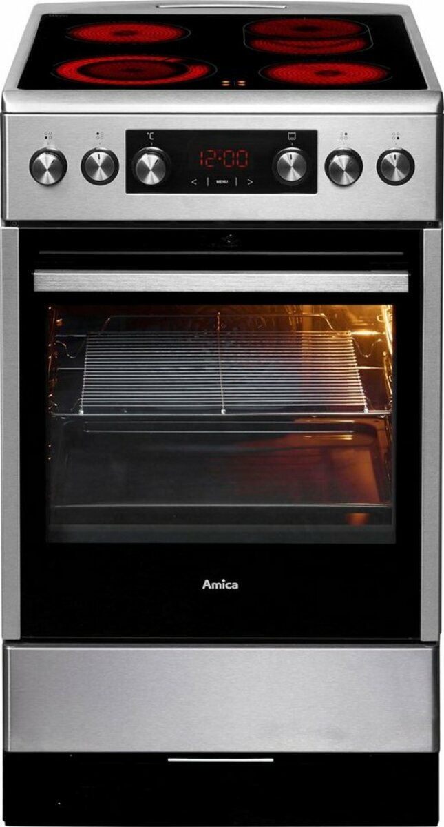Bild 1 von Amica Elektro-Standherd SHC 904 100, mit 2-fach-Teleskopauszug, Steam Clean, softClose