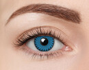 Bild 1 von Halloween Kontaktlinsen Blue Turbo Monatslinsen Sphärisch 2 Stück Kontaktlinsen; contact lenses; Kontaktlinsen