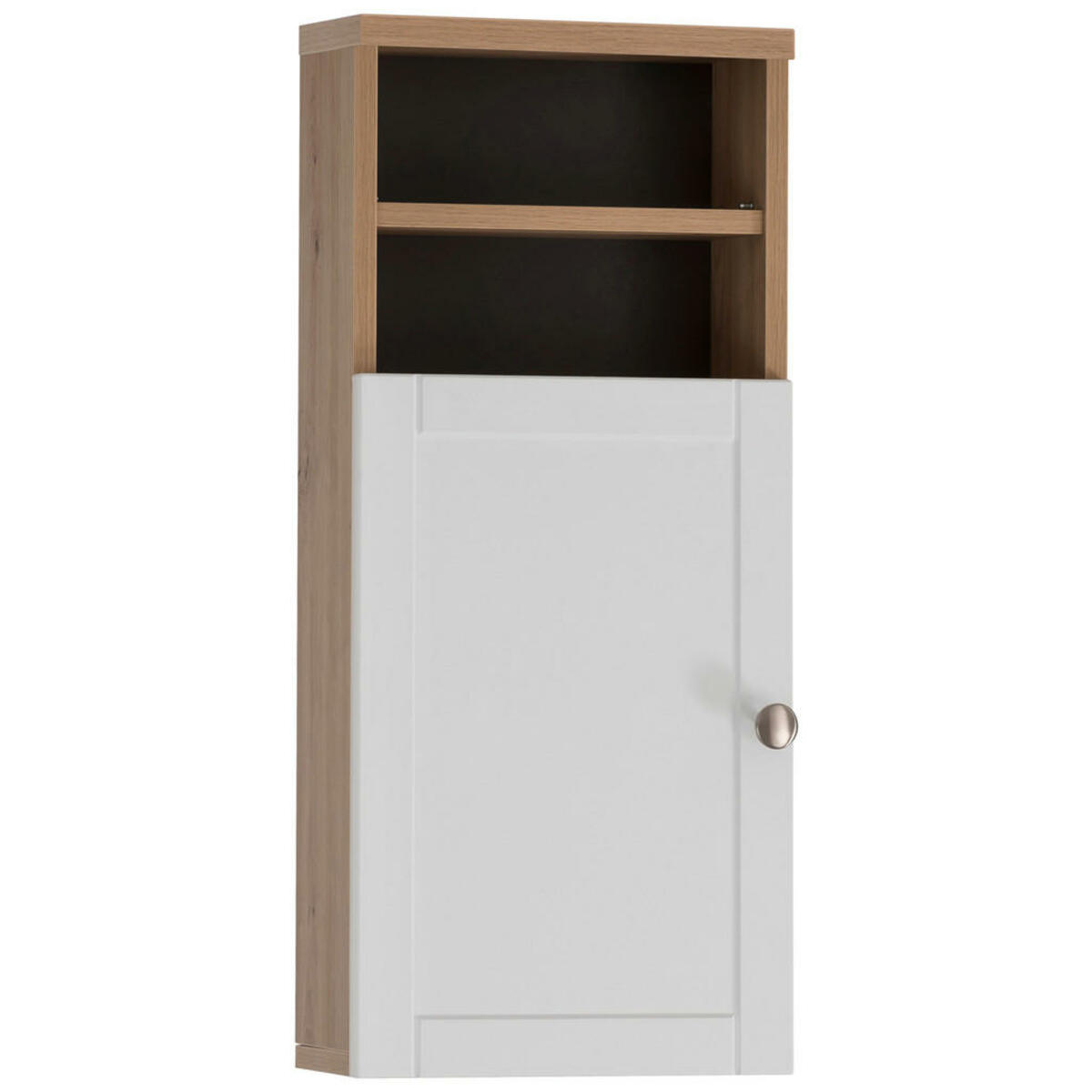 Bild 1 von Stylife Unterschrank Jesper, Weiß, Eiche Artisan, Holzwerkstoff, 1 Fächer, 30.3x70x25.4 cm, Zusatzausstattung erhältlich, hängend, Typenauswahl, Badezimmer, Badmöbelsets & -serien, Badmöbel-Ser