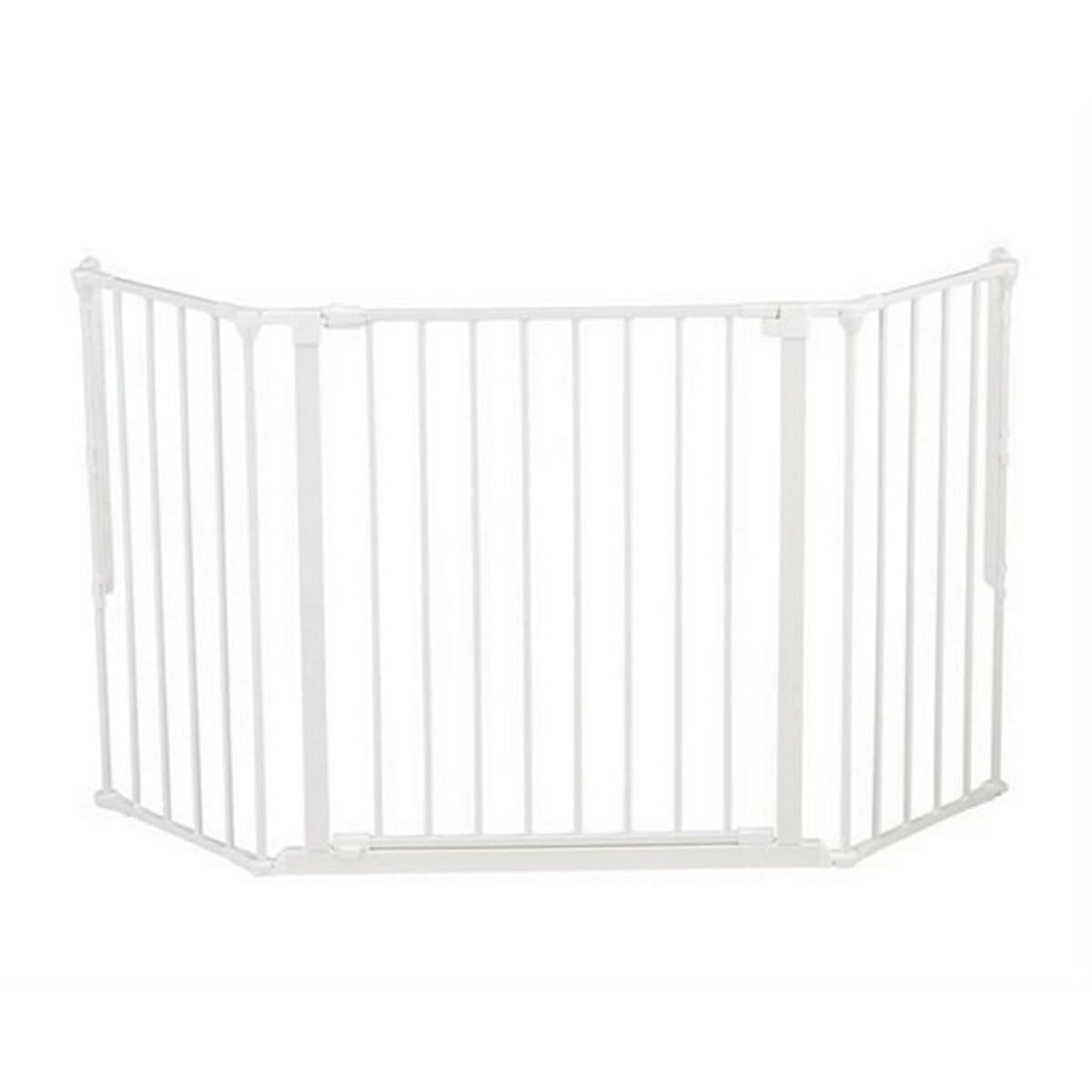 Bild 1 von Baby Dan Treppenschutzgitter Olaf, Weiß, Metall, 146x70.5 cm, Cradle to Cradle®, Made in Denmark, Europäischer Sicherheitsstandard, BPA-frei, Grüner Punkt, Verlängerung inklusive, erhältlich, B