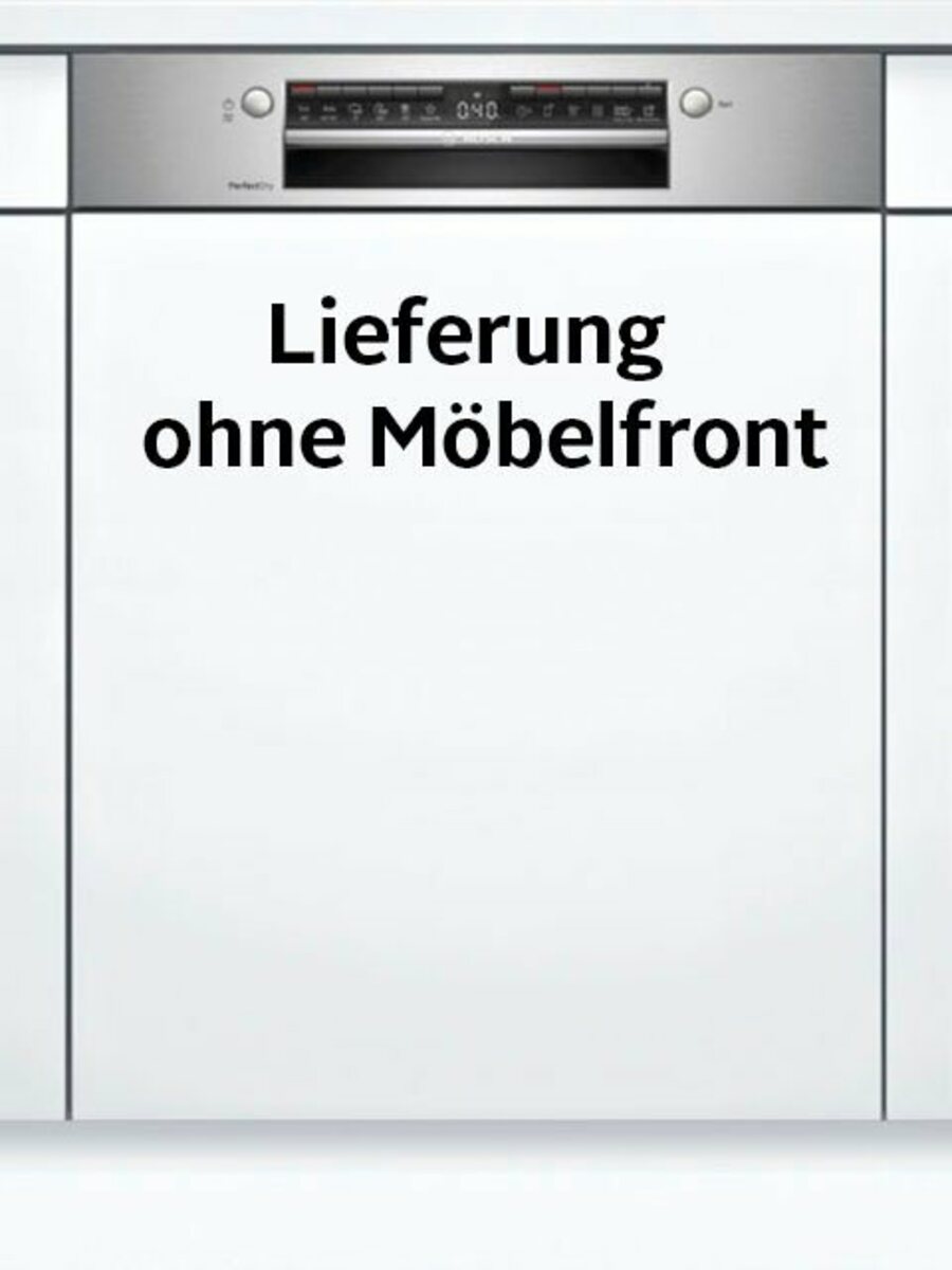 Bild 1 von BOSCH teilintegrierbarer Geschirrspüler Serie 6, SMI6TCS00E, 14 Maßgedecke