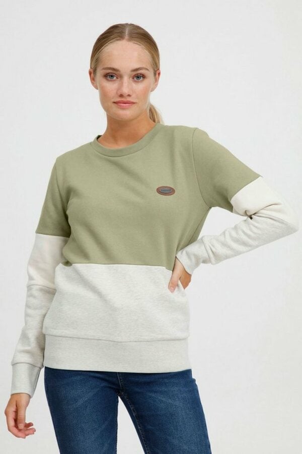 Bild 1 von OXMO Sweatshirt »OXTrine« Sweatshirt im Colorblock-Design