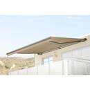 Bild 1 von Elektrische Kassetten-Markise H123, Vollkassette Volant 4,5x3m ~ Polyester Creme, grau