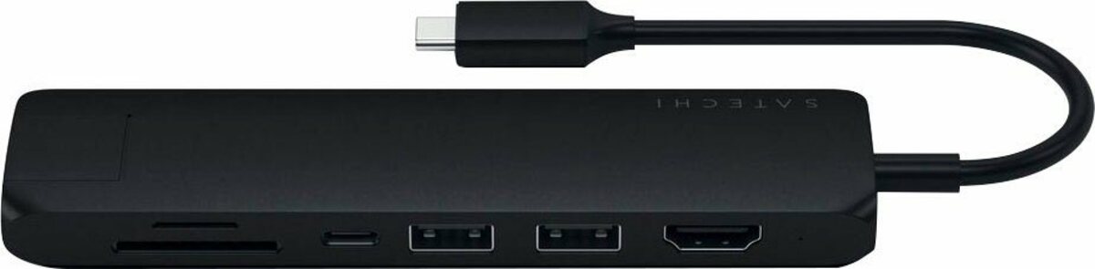 Bild 1 von Satechi Type-C Multi-Port Hub 4K Ethernet Slim Notebook-Adapter
