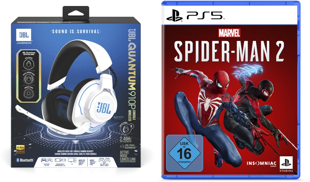 Bild 1 von Quantum 910P Bundle inkl. PS5 Marvel’s Spider-Man 2