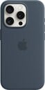 Bild 1 von Silikon Case mit MagSafe für iPhone 15 Pro sturmblau