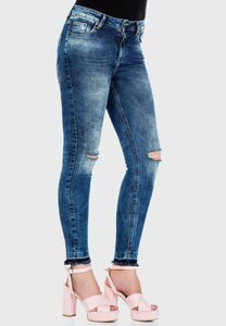 Cipo & Baxx Slim-fit-Jeans in angesagtem Design in Skinny Fit