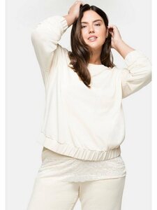 Sheego Sweatshirt »Oversized-Sweatshirt« mit Gummibund
