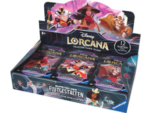 LORCANA Disney Lorcana: Aufstieg der Flutgestalten - Display mit 24 Booster Packs (Deutsch) Sammelkarten