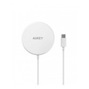 Bild 1 von Aukey LC-A1-Whi Aircore Drahtloses Ladegerät Qi Wireless Charger 1,2m Kabel 15W Weiß