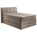 Bild 1 von CASAVANTI Boxspringbett MILANO 120 x 200 cm braun