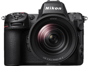 NIKON Z8 Kit Systemkamera mit Objektiv 24 - 120 mm, 8 cm Display Touchscreen, WLAN