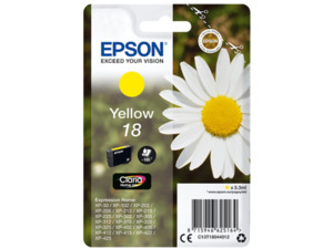 EPSON Original Tintenpatrone Gelb (C13T18044012)