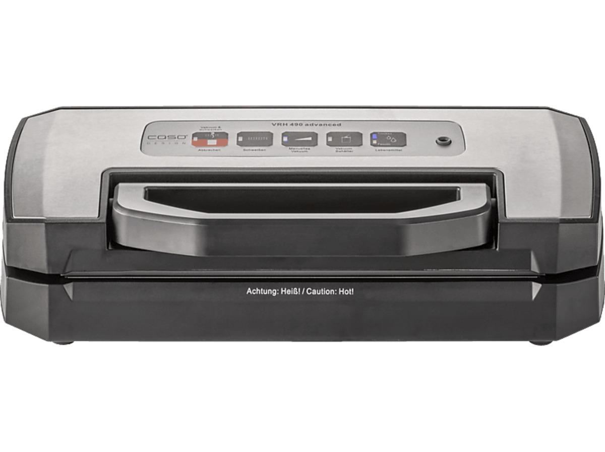 Bild 1 von CASO VRH 490 Advanced Vakuumierer Schwarz/Edelstahl