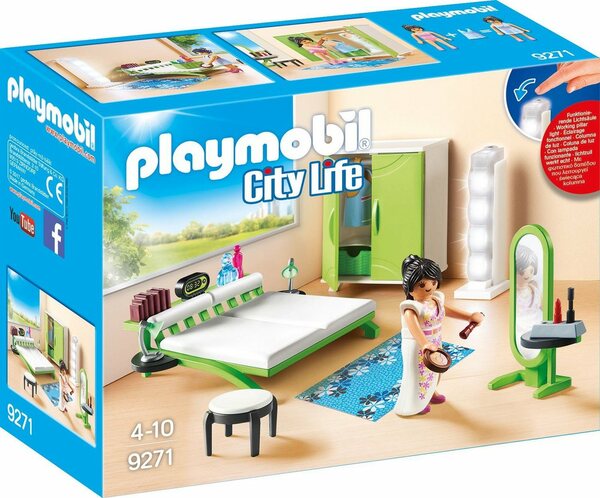 Bild 1 von Playmobil® Konstruktions-Spielset »Schlafzimmer (9271), City Life«, Made in Germany