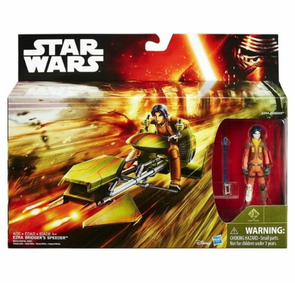 Bild 1 von Hasbro Actionfigur »Star Wars Rebels Ezra Bridgers Speeder«