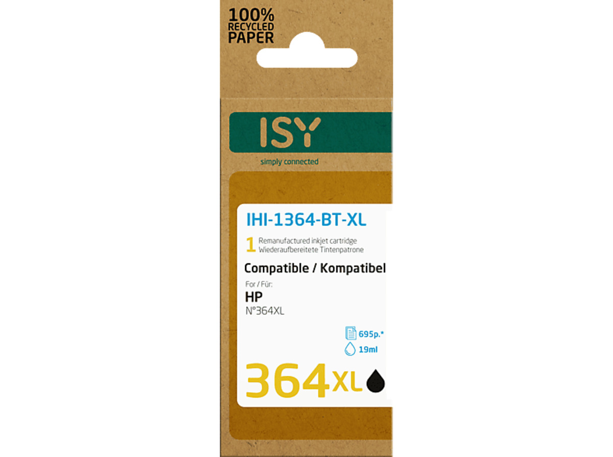 Bild 1 von ISY IHI-1364-BT-XL Tintenpatrone Schwarz