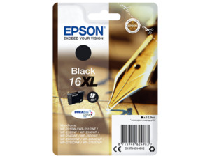 EPSON Original Tintenpatrone Schwarz (C13T16314012)