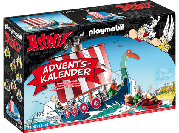 Bild 1 von PLAYMOBIL 71087 Asterix: Adventskalender Piraten Adventskalender, Mehrfarbig