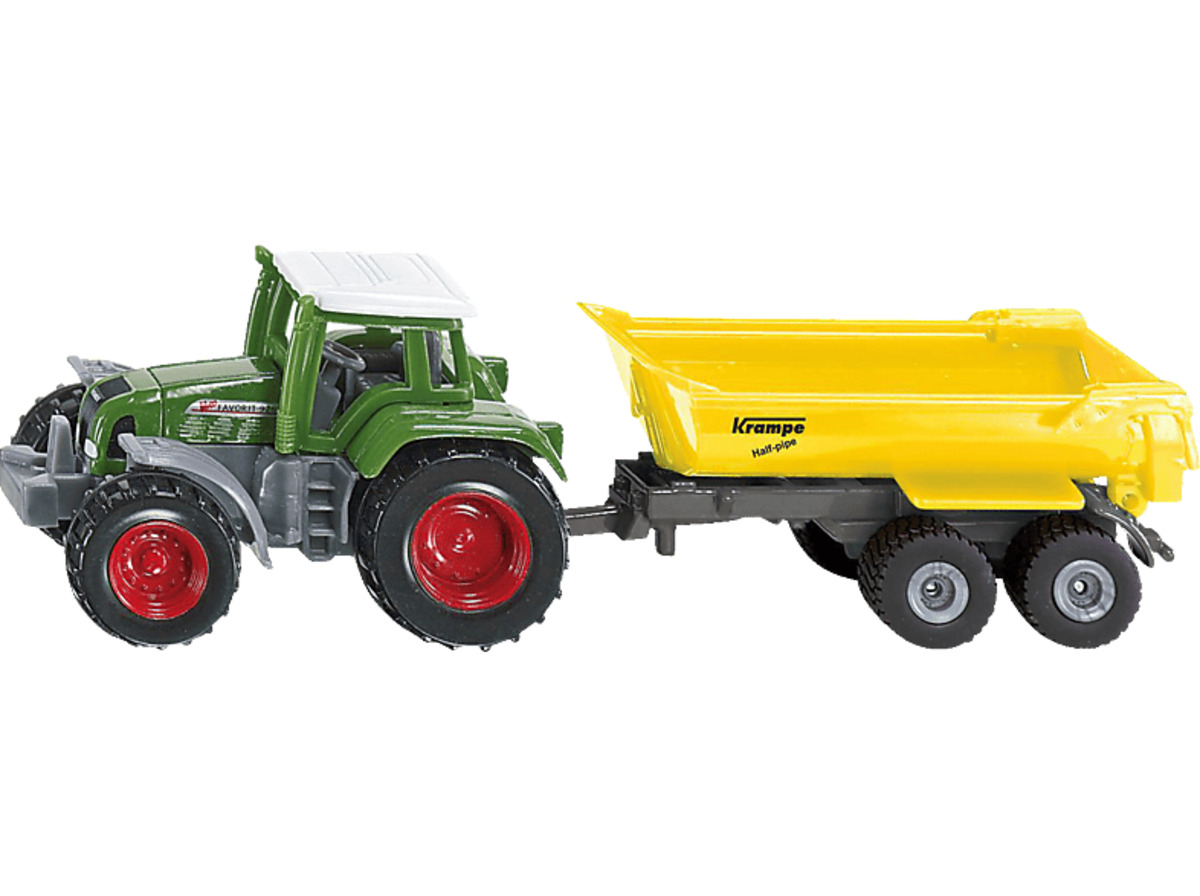Bild 1 von SIKU Fendt mit Krampe Muldenkipper Modellauto, Mehrfarbig