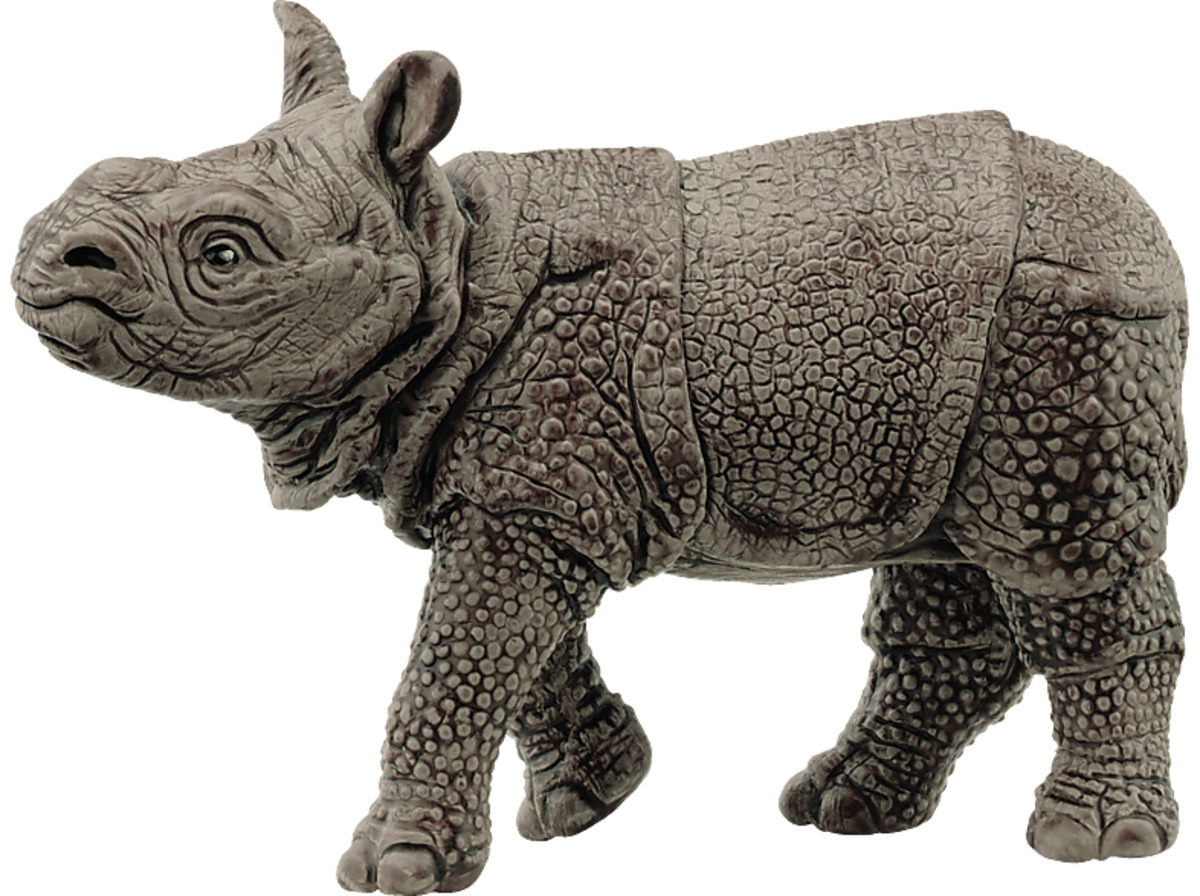 Bild 1 von SCHLEICH 14860 Panzernashorn Baby Spielfigur Grau