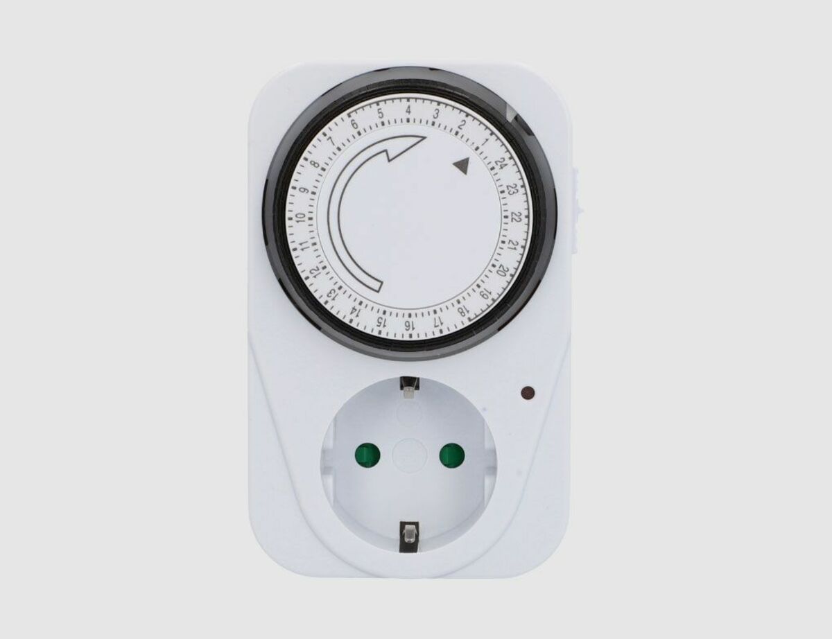 Bild 1 von Tageszeitschaltuhr Weiß analog