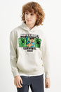 Bild 1 von C&A Minecraft-Hoodie, Weiß, Größe: 128