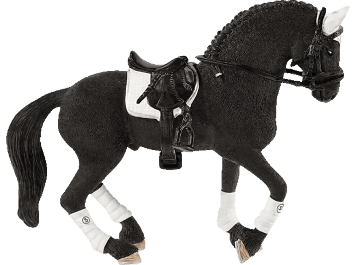 Bild 1 von SCHLEICH HC Friese Hengst Reitturnier Spielfigur Mehrfarbig