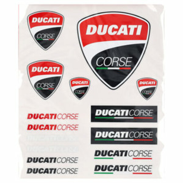 Bild 1 von Ducati Aufkleber-Set 15-teilig Corse