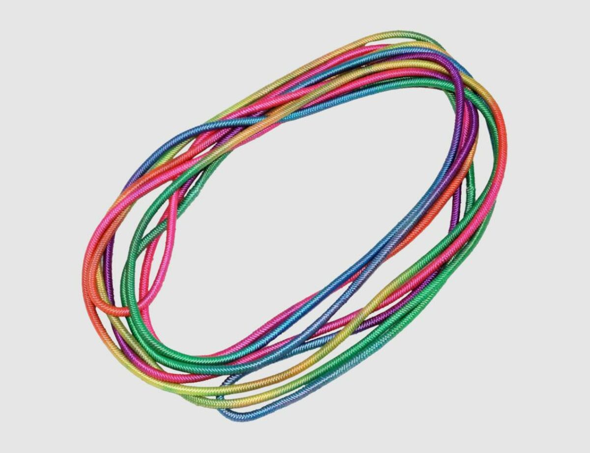 Bild 1 von Gummitwist Regenbogenfarben 5 m