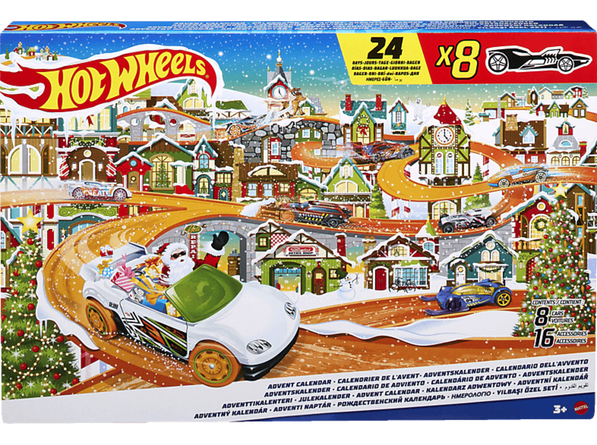 Bild 1 von HOT WHEELS HKL74 Adventskalender, Mehrfarbig