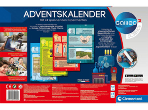 CLEMENTONI Galileo 2020 Adventskalender, Mehrfarbig