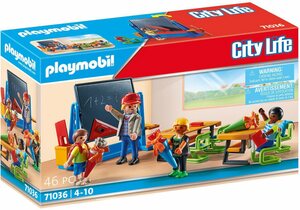 Playmobil® Konstruktions-Spielset »Erster Schultag (71036), City Life«, (46 St), Made in Germany