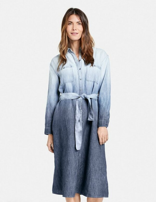 Bild 1 von GERRY WEBER Midikleid »Jeanskleid mit Farbverlauf«